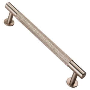 Carlisle Brass FTD700CSN Knurled Cabinet Pull Handle - 160mm - Satin Nickel | Compare The Build