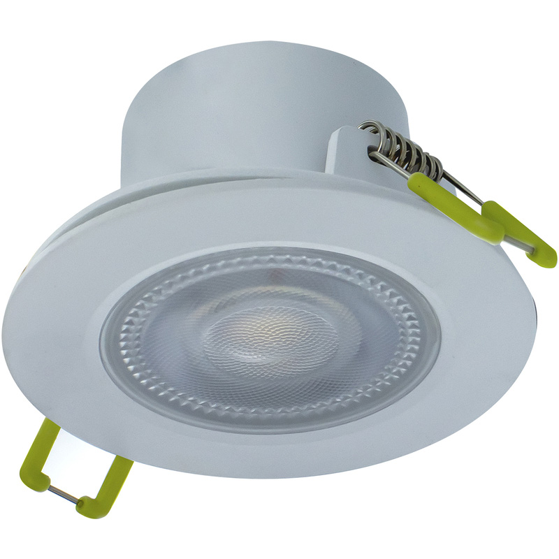 Integral LED Compact Eco IP65 Downlight 5.5W 510lm Warm White | Compare The Build