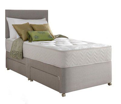 Silentnight Miracoil Tufted Ortho Single Orthopedic Divan Set Price Comparisons | Compare The Build