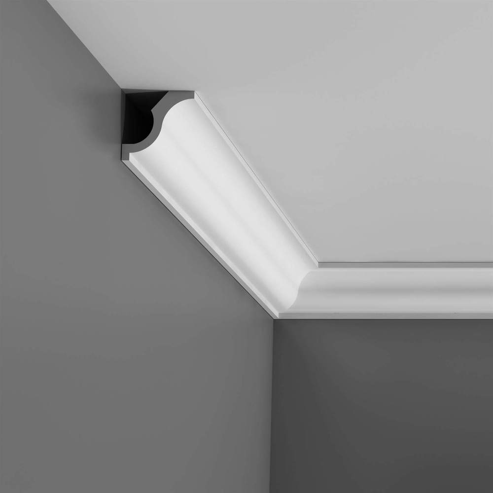 Cornice Moulding Axxent Collection - 2000mm x 55mm x 55mm Oxford Style White Price Comparisons | Compare The Build