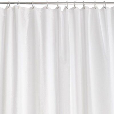 White Textured Shower Curtain (L)2000mm Price Comparisons | Compare The Build