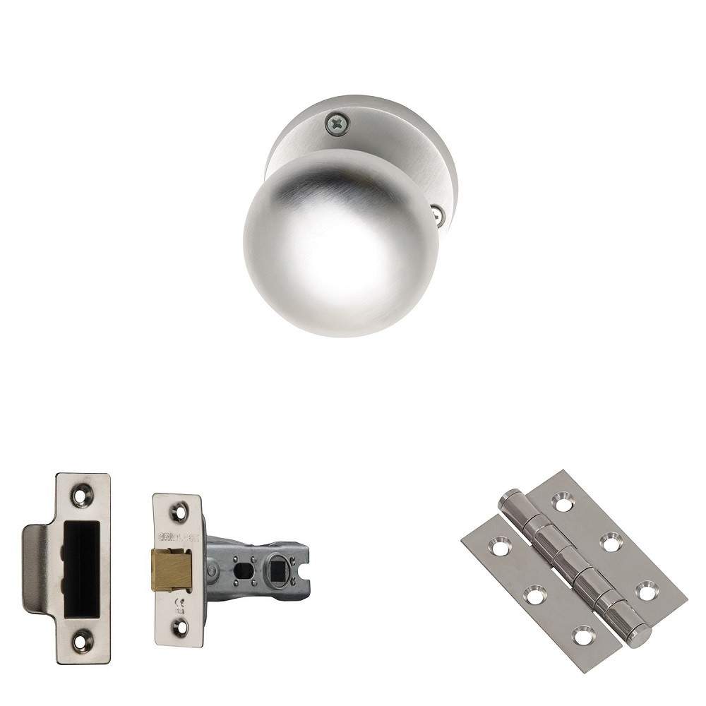 XL Joinery Elbe Satin Chrome Latch Door Handle Pack - 65mm ELBEHP65 Price Comparisons | Compare The Build