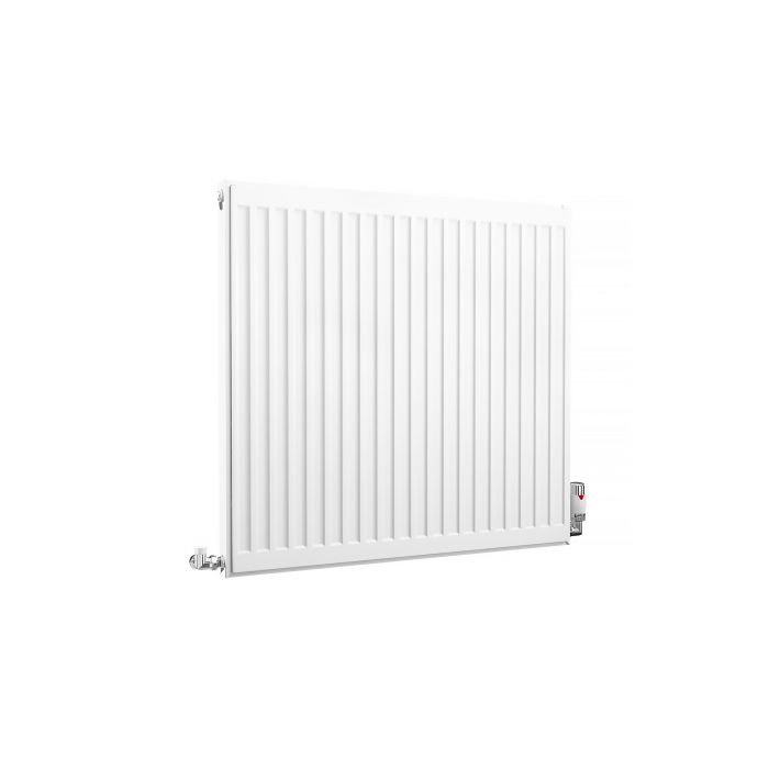 Kartell K-Rad Compact Horizontal Radiator, White, 750mm x 800mm - Single Panel, Single Convector Price Comparisons | Compare The Build