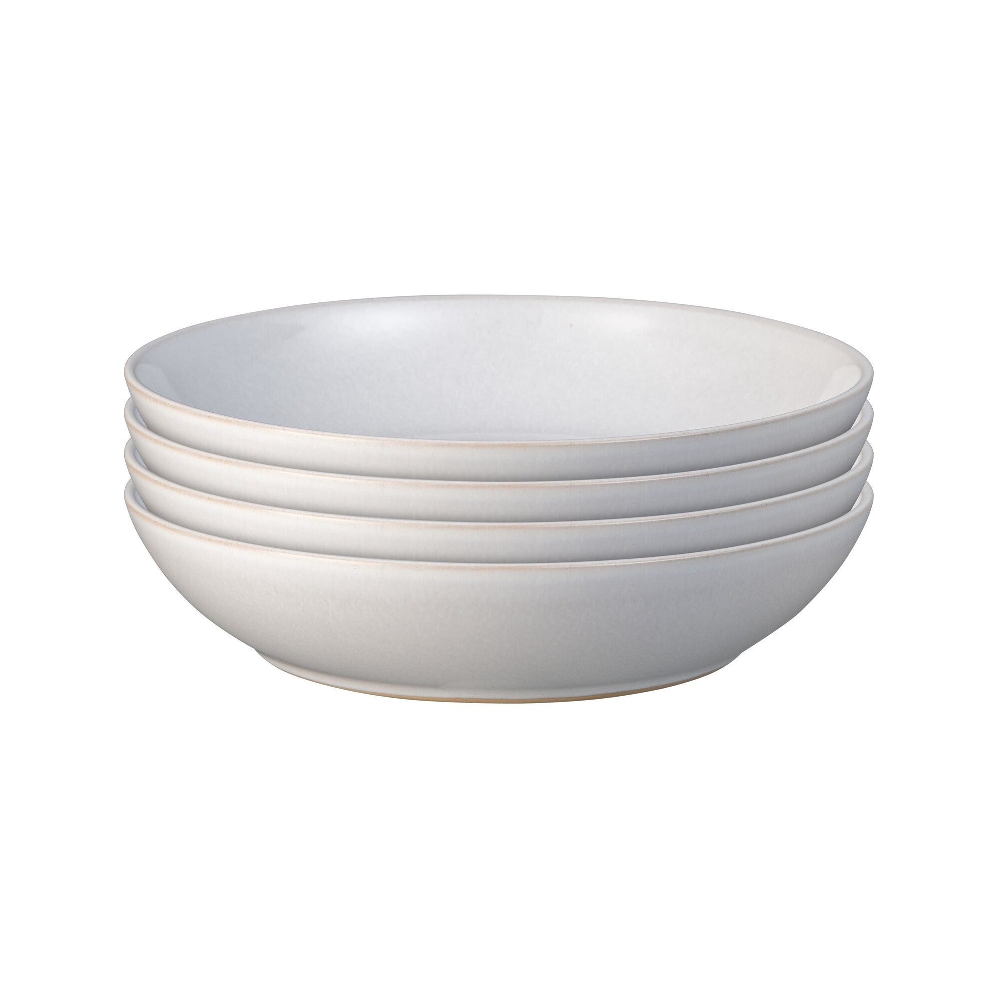 Denby Elements Stone White Set of 4 Pasta Bowls Stone White Price Comparisons | Compare The Build