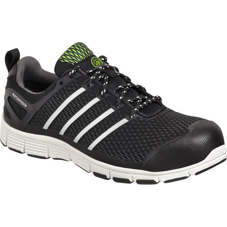 Apache Motion WR Waterproof Sports Safety Trainers Black Size 11 | Compare The Build