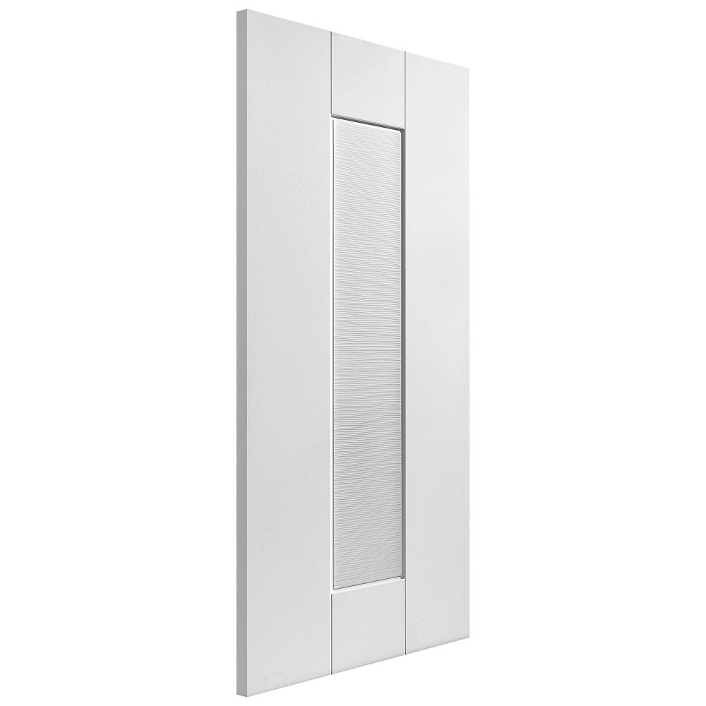 JB Kind Internal White Axis Ripple Primed 1P Door 1981mm x 762mm x 35mm (78" x 30") Price Comparisons | Compare The Build