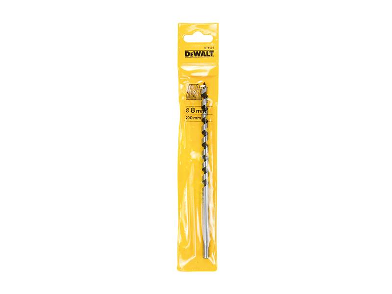 DEWALT DEWDT4602QZ Wood Auger Drill Bit 8 x 200mm Price Comparisons | Compare The Build