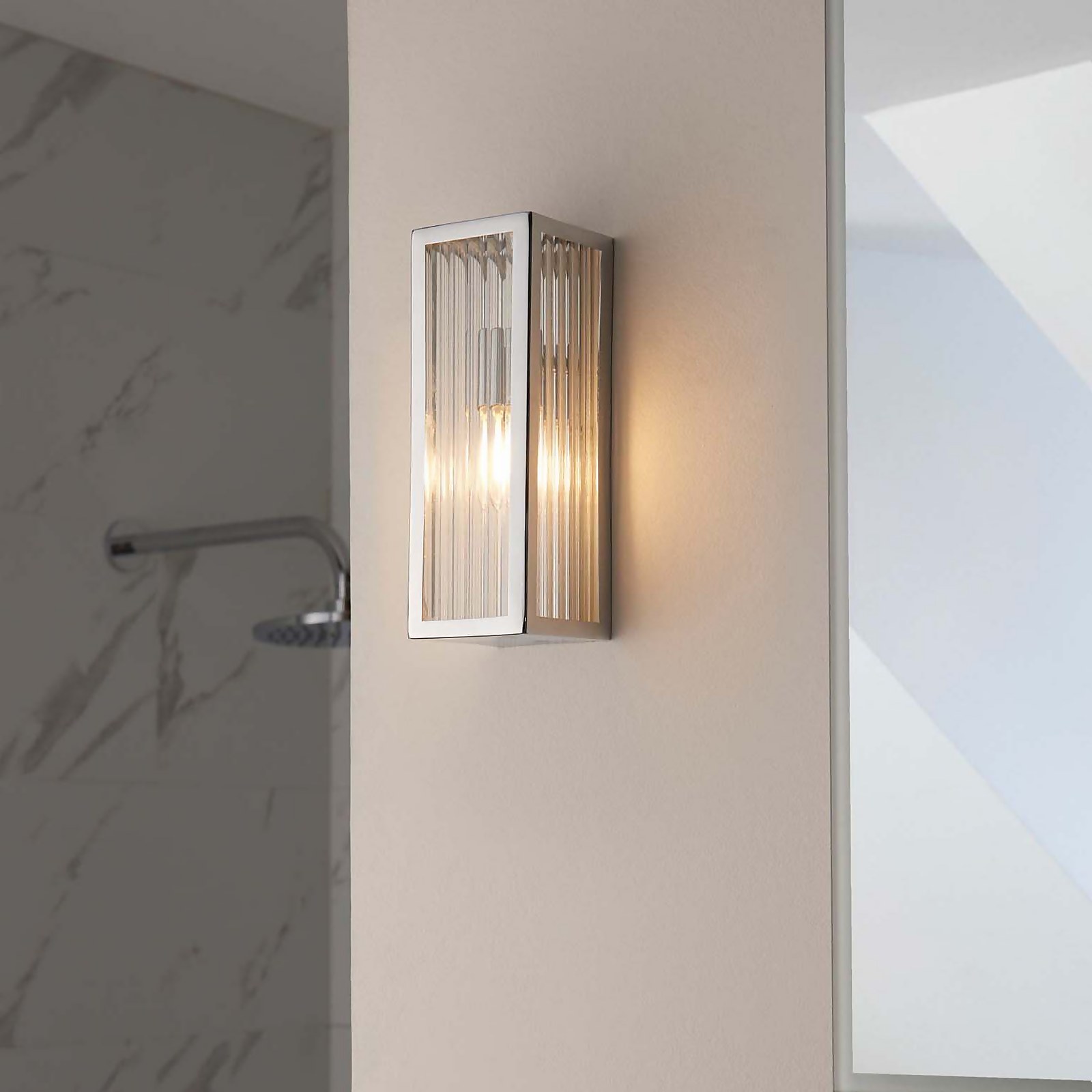 Newham Bathroom Wall Light - Chrome Price Comparisons | Compare The Build