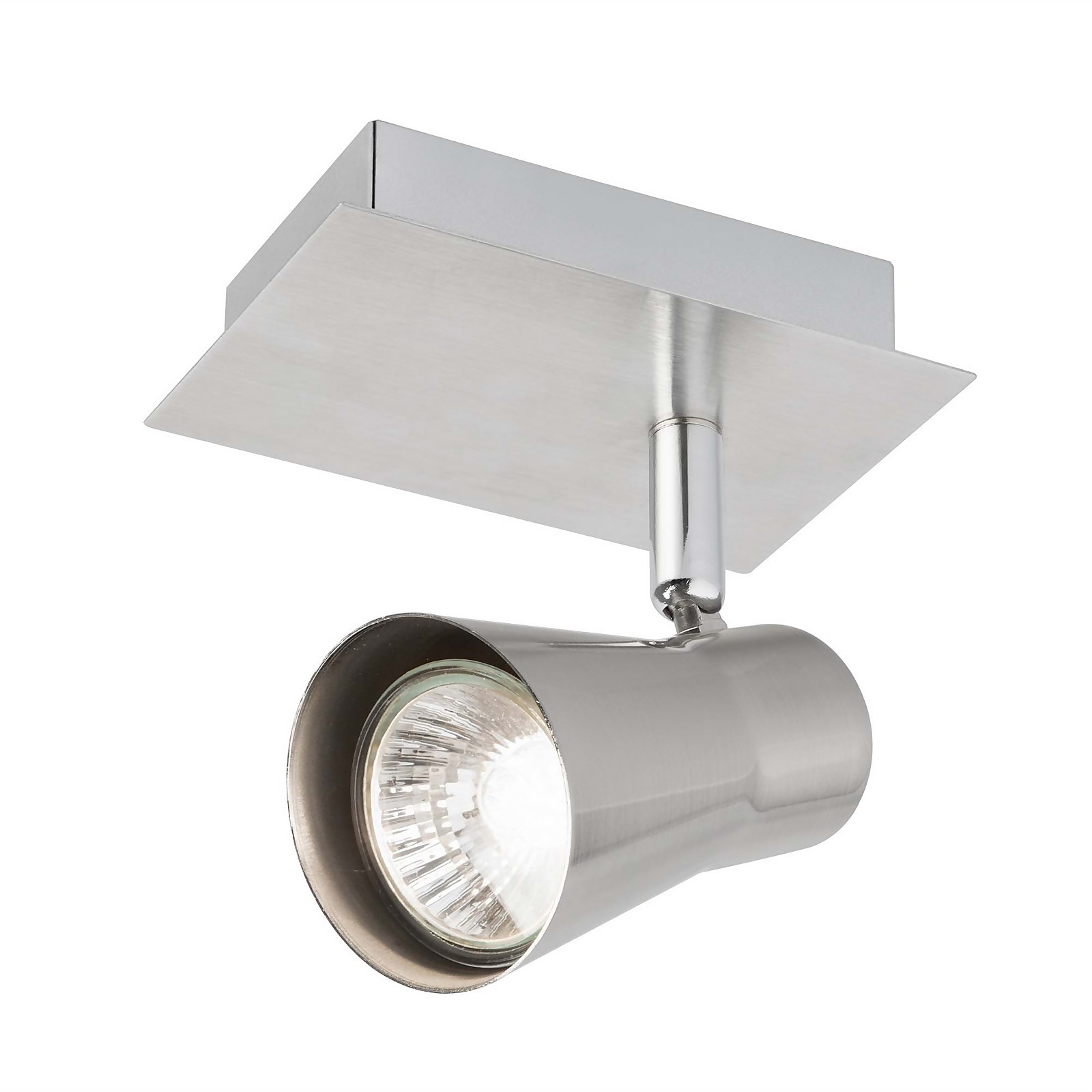 Verve Design Brushed Stainless Steel Swansea 1 x 35W Spotlight Price Comparisons | Compare The Build