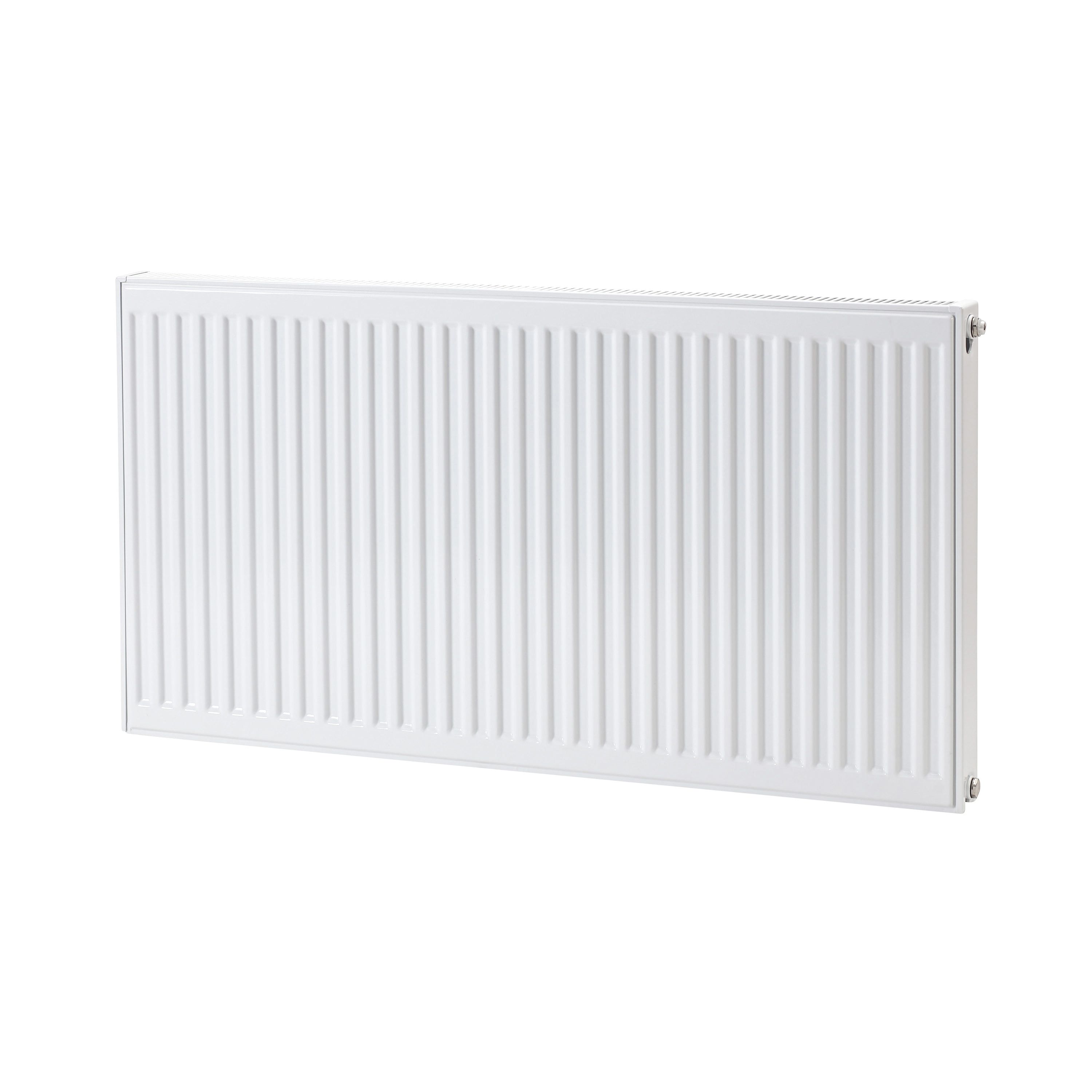 Flomasta White Type 21 Double Panel Radiator, (W)1100mm X (H)600mm Price Comparisons | Compare The Build