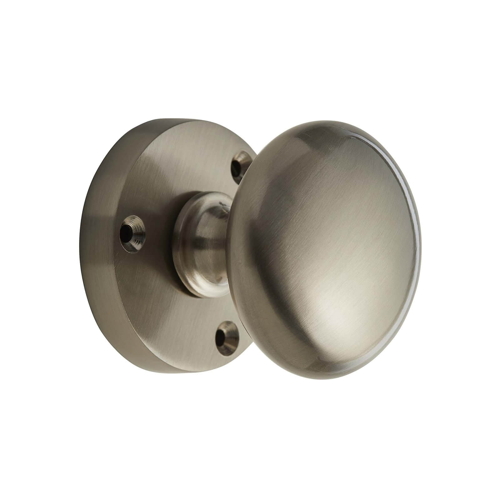 Homebuild Victorian Mortice Knob Set - Brushed Nickel Price Comparisons | Compare The Build