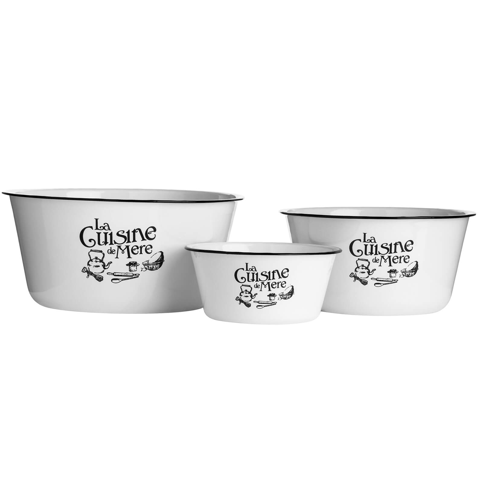 La Cuisine De Mere Mixing Bowls - Set of 3 Price Comparisons | Compare The Build