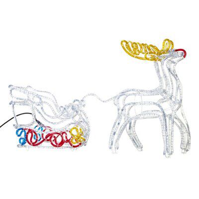 Skip20D F/standing Sleigh/reindeer Rope Price Comparisons | Compare The Build