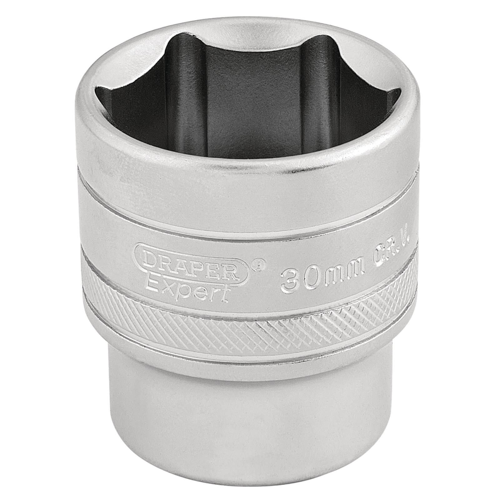 Draper 1/2" Drive Satin Finish Hexagon Socket Metric 1/2" 30mm | Compare The Build