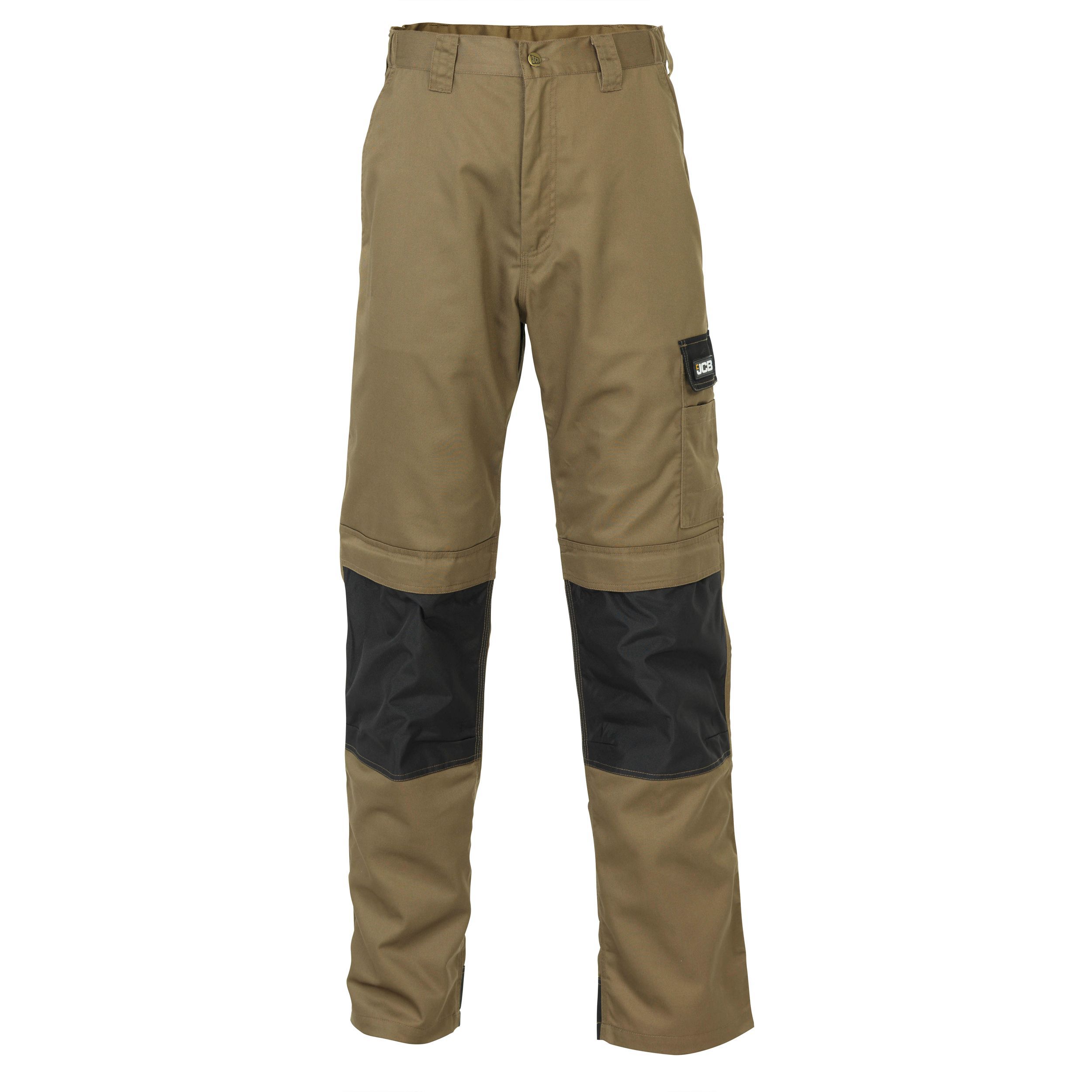 Jcb The Max Black & Sand Trousers, W36" L32" Price Comparisons | Compare The Build