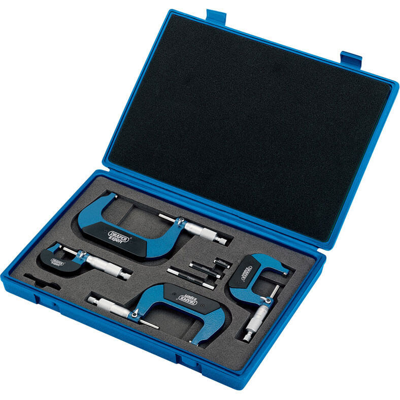 Draper Expert 4 Piece Metric External Micrometer Set Price Comparisons | Compare The Build