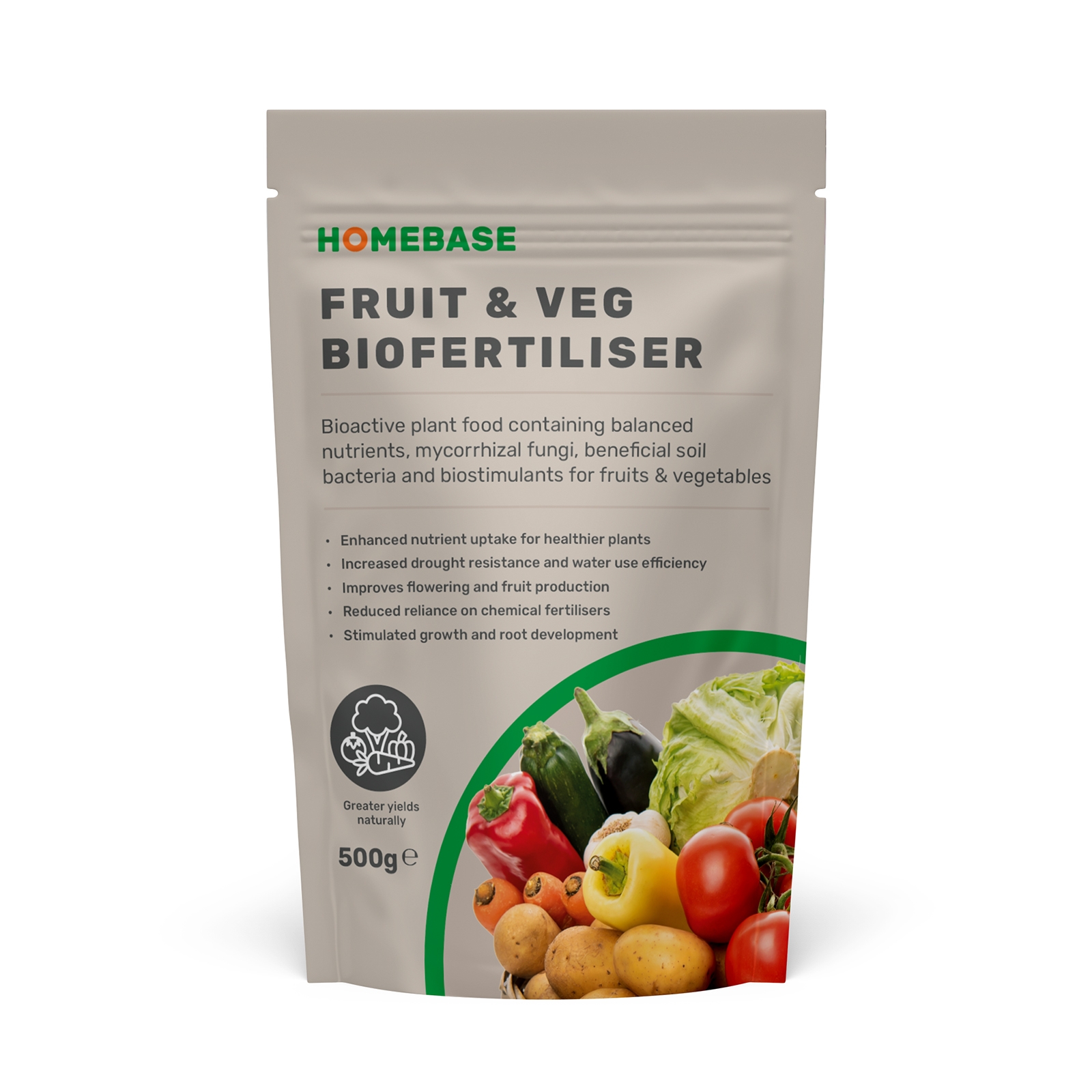 Homebase BioFertiliser Fruit & Veg Feed - 500g Price Comparisons | Compare The Build