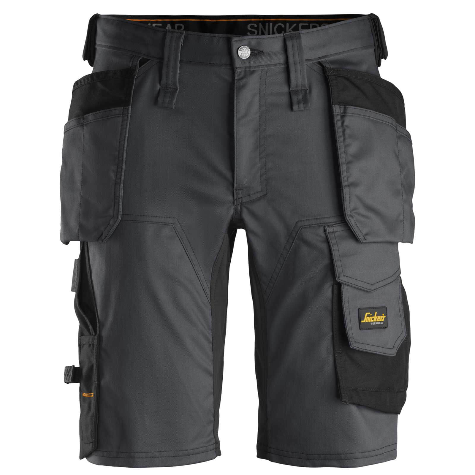 Snickers 6141 Allround Work Stretch Slim Fit Holster Pockets Shorts Grey / Black 39" Price Comparisons | Compare The Build