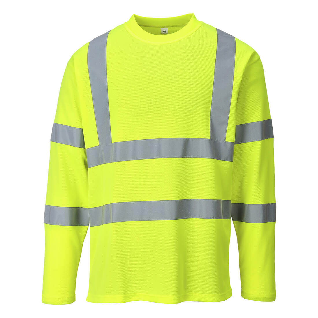 Portwest Mens Class 3 Hi Vis Long Sleeved Cotton Comfort T Shirt Yellow 2XL Price Comparisons | Compare The Build