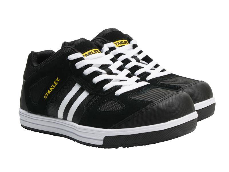 STANLEY® Clothing STCCODY7 Cody Safety Trainers Black/White Stripe UK 7 EUR 41 | Compare The Build