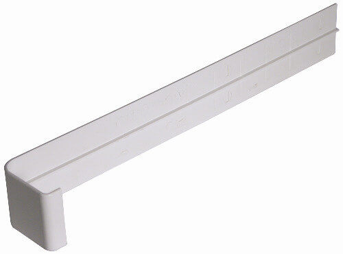 Cover Board Square Joint - 300mm White Price Comparisons | Compare The Build
