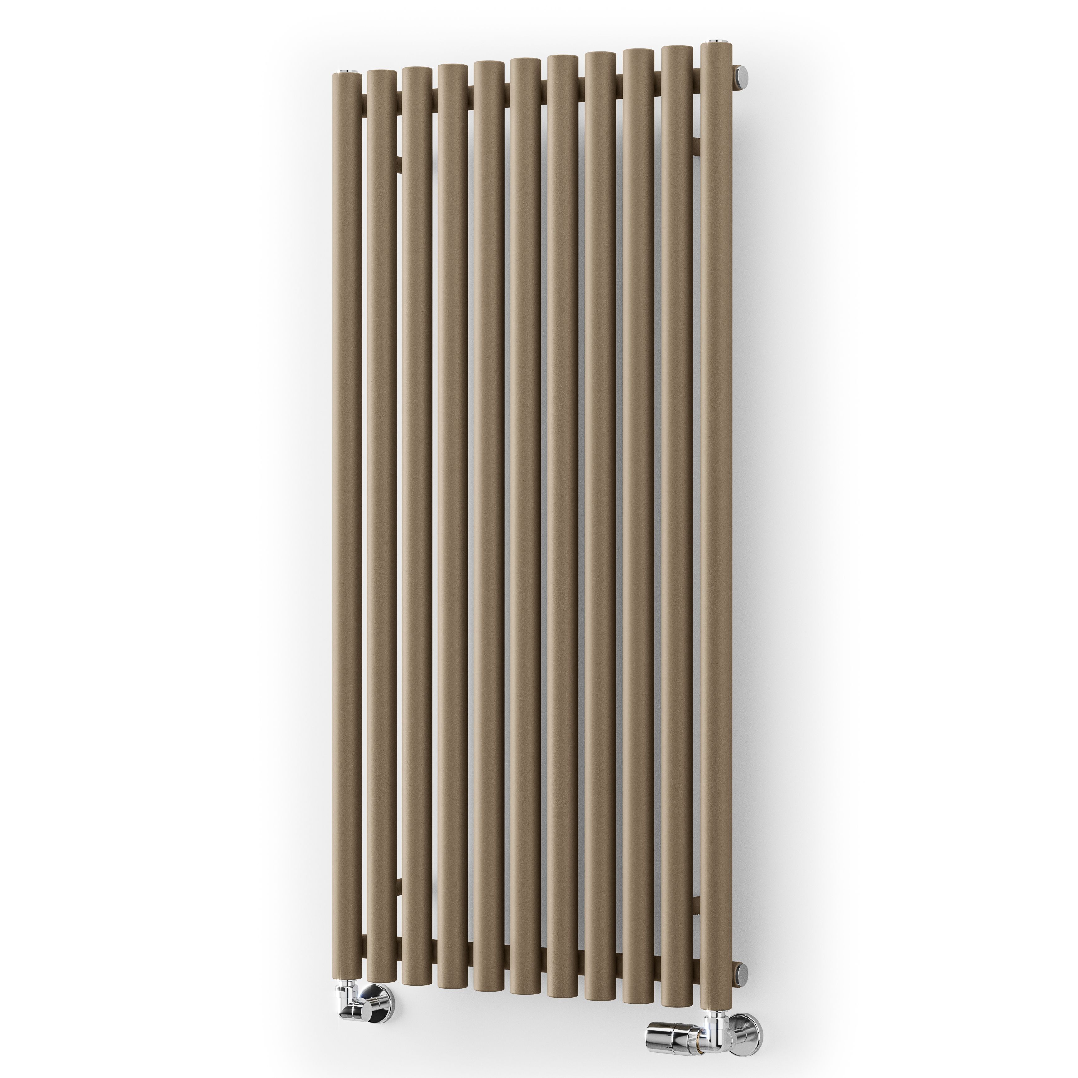 Terma Rolo Room Matt Mocha Vertical Designer Radiator, (W)590mm X (H)1200mm Price Comparisons | Compare The Build