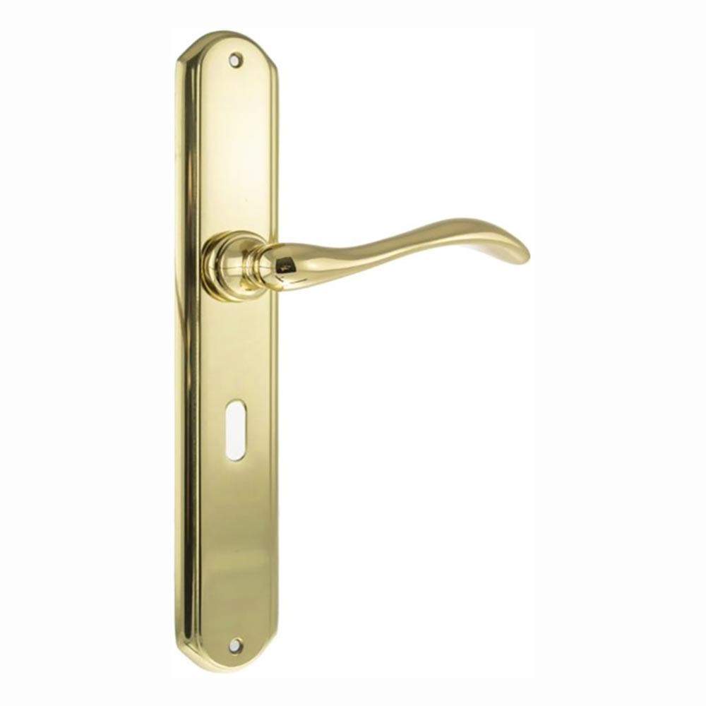 Atlantic Forme Valence Solid Brass Key Lever on Backplate - Polished Brass Atlantic UK FBP138KPB Price Comparisons | Compare The Build