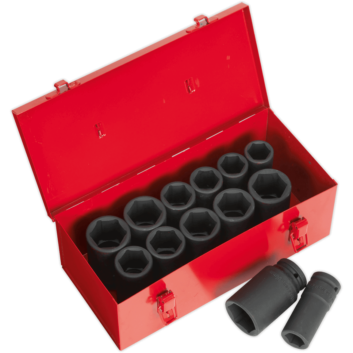 Sealey 14 Piece 3/4" Drive Deep Hexagon Impact Socket Set Metric and Imperial 3/4" Price Comparisons | Compare The Build