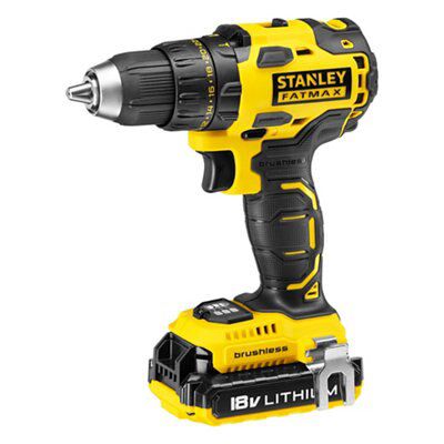 Stanley Fatmax 18V Li-Ion Drill Driver 2 Batteries Kfmcd607D2K-Gb Price Comparisons | Compare The Build