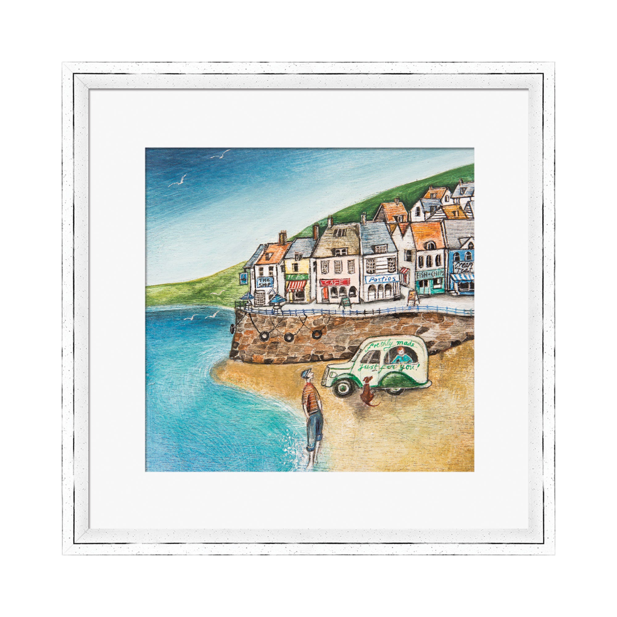 The Art Group Cornish Framed Print MultiColoured Price Comparisons | Compare The Build