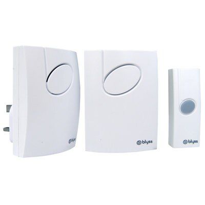 Blyss White Wireless Door Chime Kit B822 Price Comparisons | Compare The Build