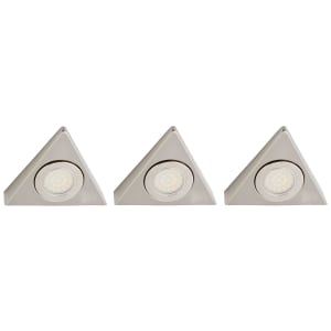 Culina Faro 1.5W CCT LED Triangular Cabinet Lights - Pack of 3 Price Comparisons | Compare The Build