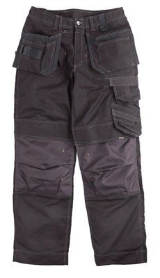 Scruffs Proaction Black Trousers, W38" L33" Price Comparisons | Compare The Build