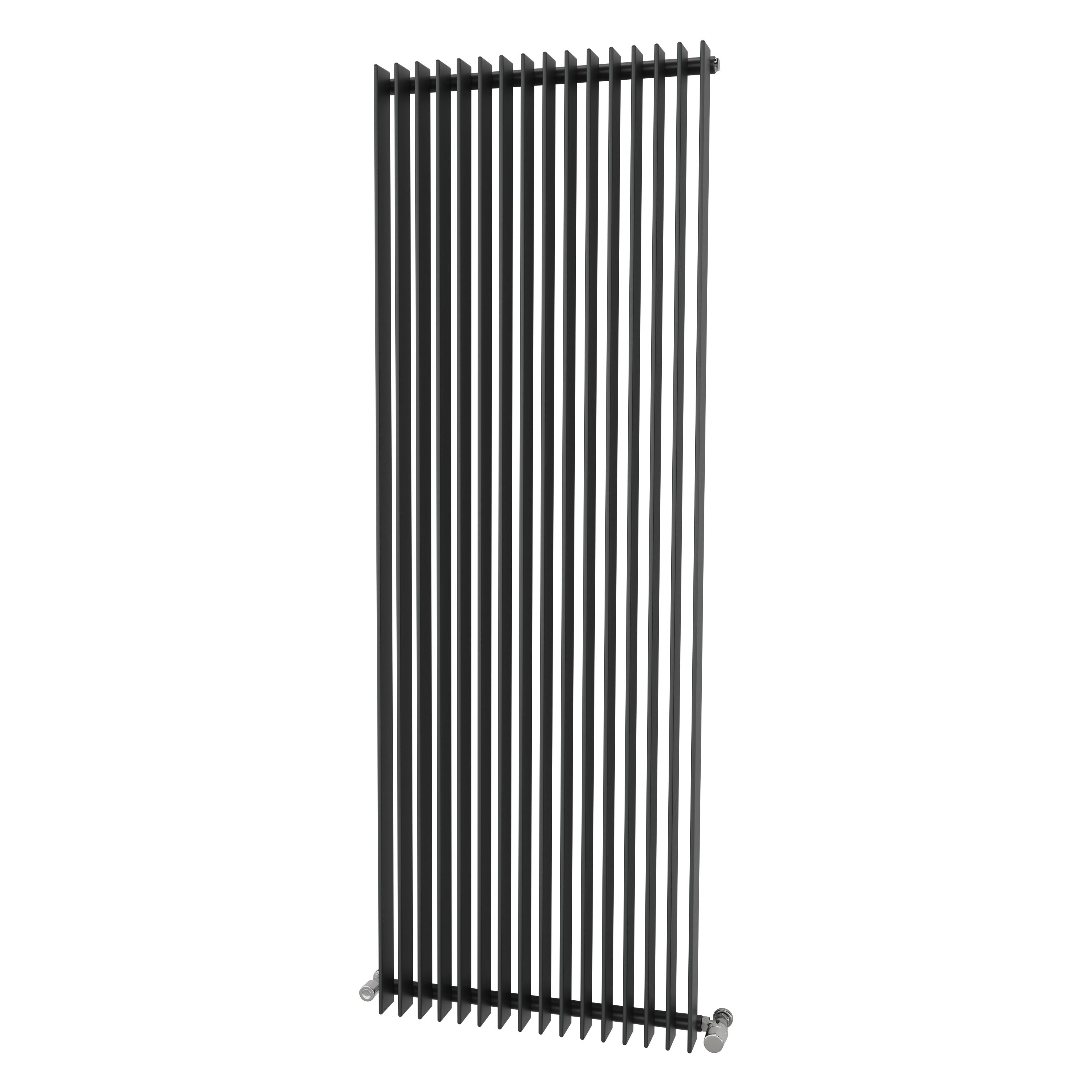 Ximax Atlantic Matt Anthracite Vertical Designer Radiator, (W)620mm X (H)1800mm Price Comparisons | Compare The Build