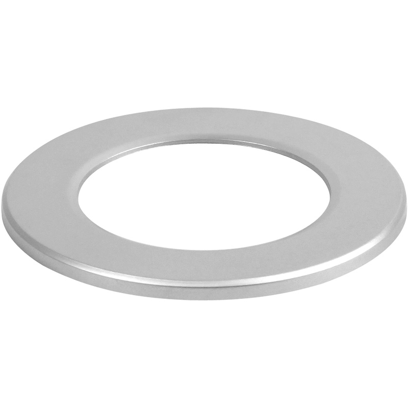 Integral LED Bezel for Compact Eco Downlights Matt Silver Polycarbonate | Compare The Build