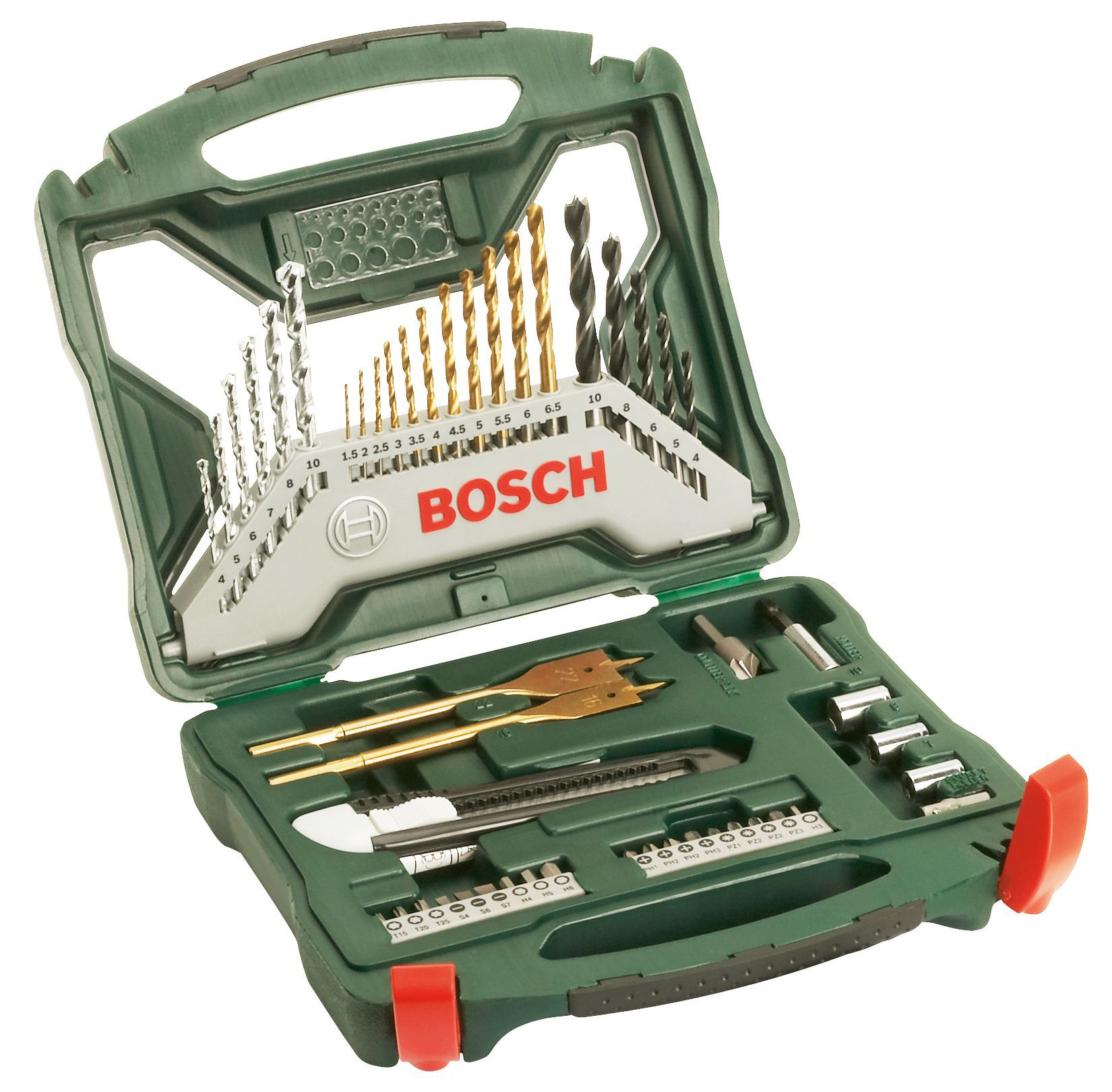 Bosch X-Line 50 Piece Multi-Purpose Drill Bit Price Comparisons | Compare The Build