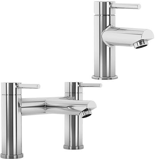 Aqualisa Midas Basin Mixer & Bath Mixer Tap Set Price Comparisons | Compare The Build