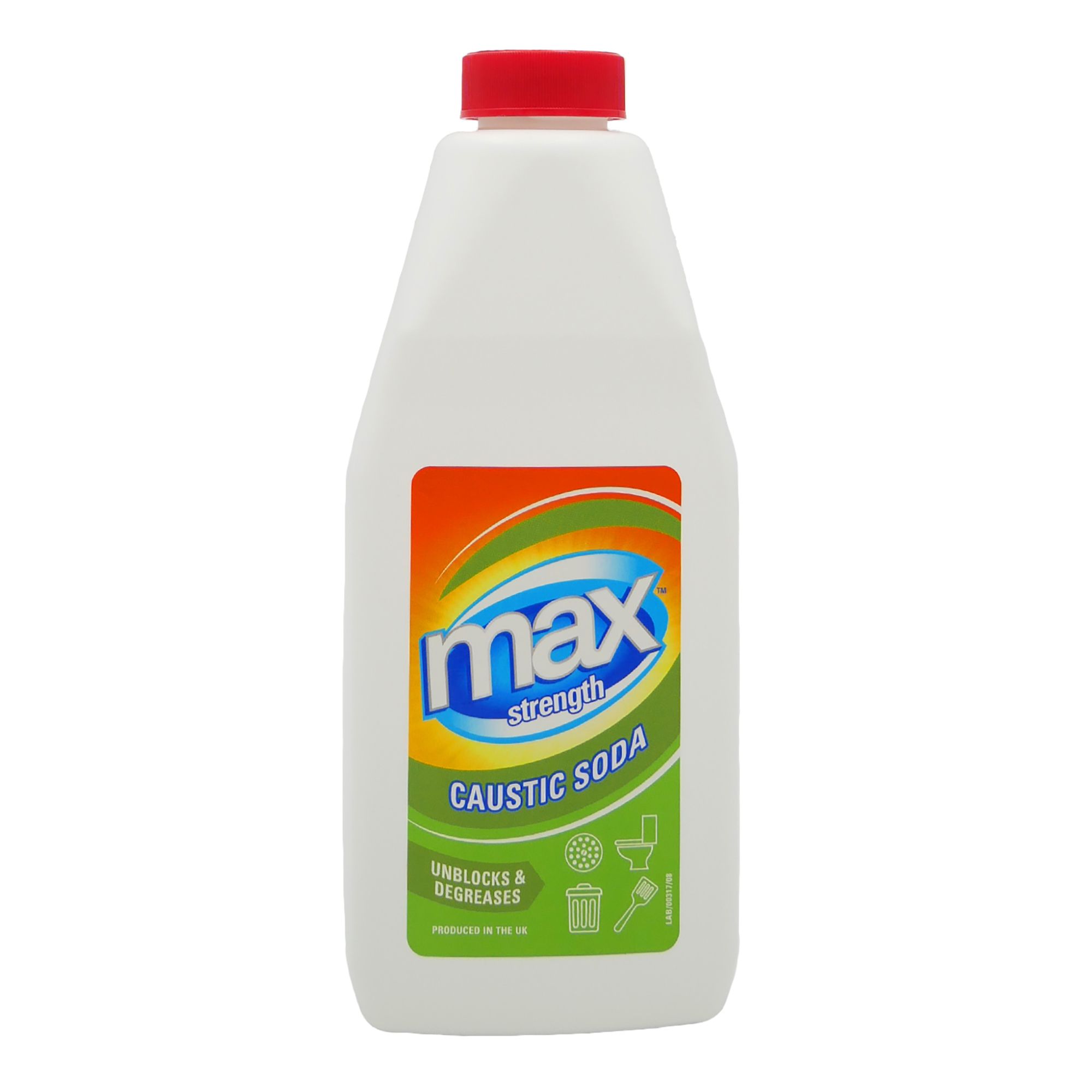 Max Strength Caustic Soda, 1L Bottle | Compare The Build