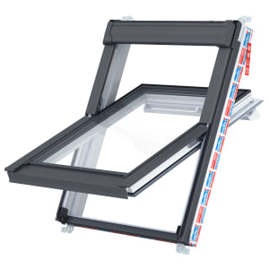 Keylite PCP 03 HT PVC Centre Pivot Hi-Therm Roof Window - 660 x 1180mm Price Comparisons | Compare The Build