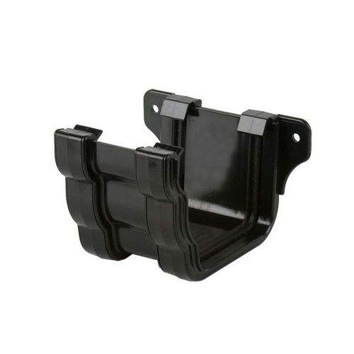 Plastic Guttering Ogee Prostyle Union Bracket 106mm - Black Brett Martin BR084B Price Comparisons | Compare The Build
