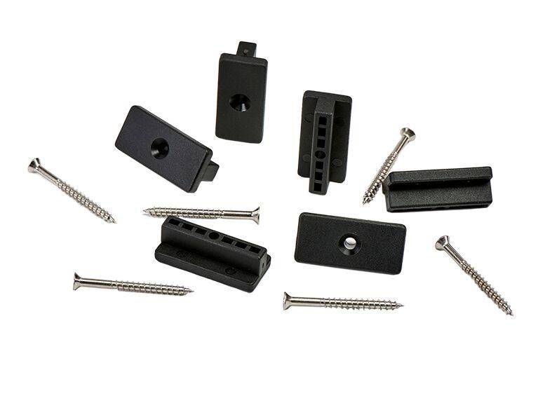 Composite Decking T-Clip Fixings and Screws - Pack of 100 Price Comparisons | Compare The Build