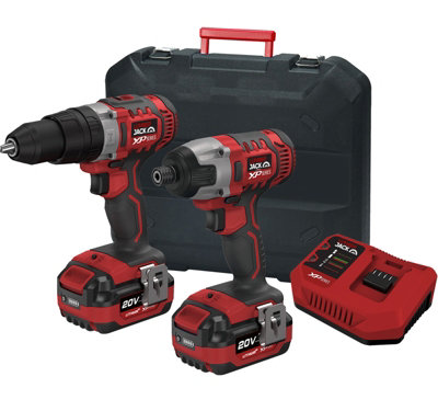 Lumberjack Tools XPSERIES 20V 4.0Ah Li-ion CXT Cordless Combi drill & impact driver XP2PAK Price Comparisons | Compare The Build