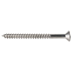 Wickes Stainless Steel Wood Screws - 5 x 50mm - Pack of 50 Price Comparisons | Compare The Build