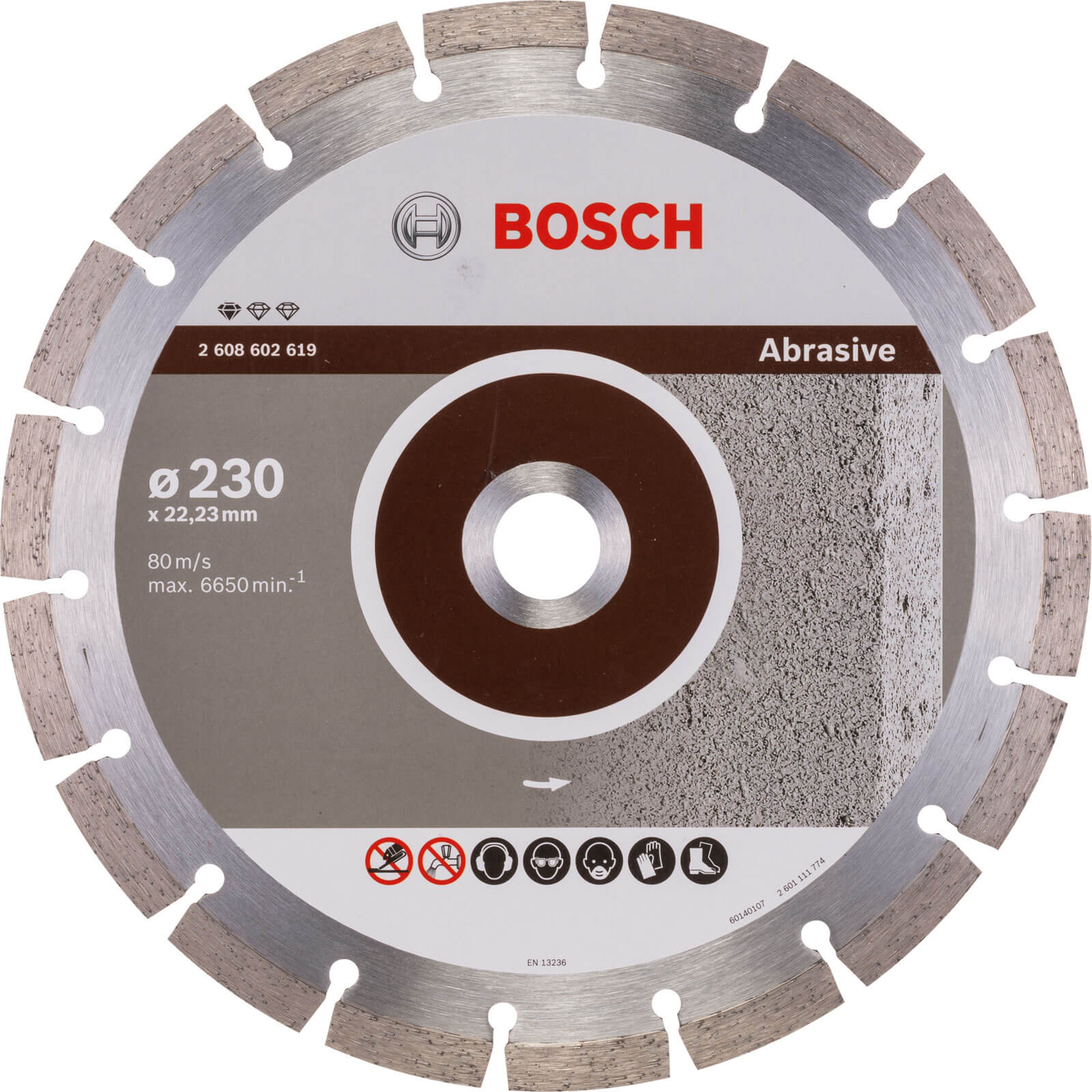 Bosch Diamond Disc Standard for Abrasive Materials 230mm | Compare The Build