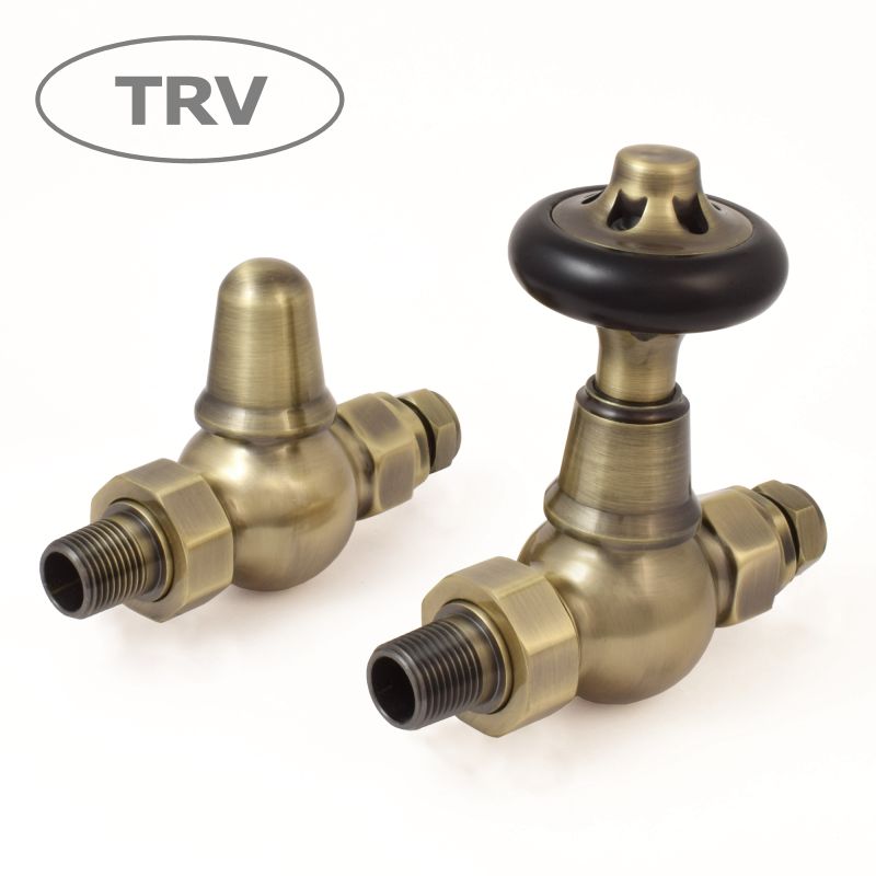 West Thermostatic Valves, Admiral, Antique Brass Straight - 8mm Price Comparisons | Compare The Build