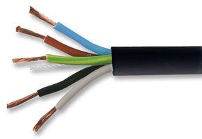 Zexum 1mm 5 Core Black Cable Flexible 3185Y - 25 Meter | Compare The Build