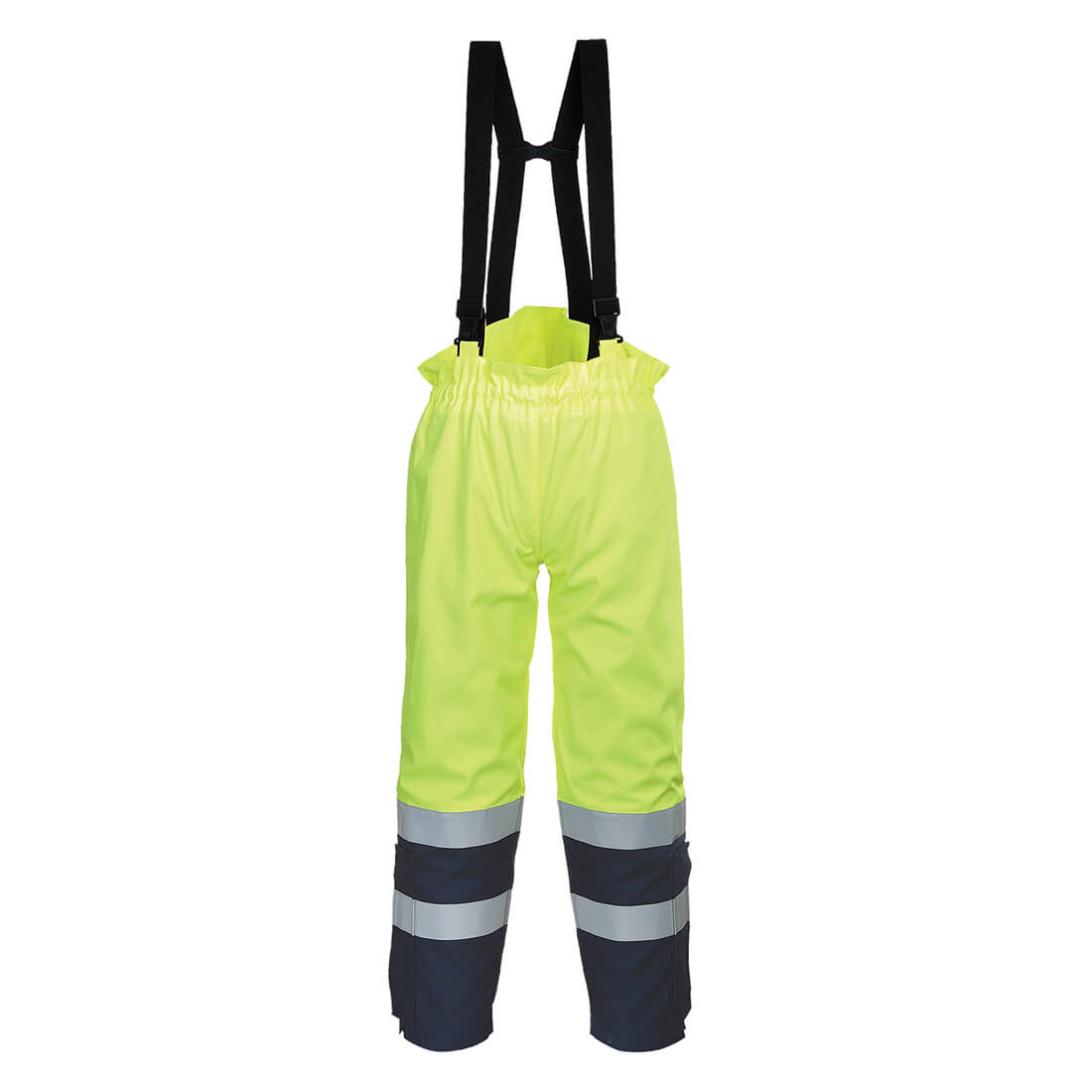 Biz Flame Hi Vis Flame Resistant Multi Arc Trousers Yellow / Navy L Price Comparisons | Compare The Build