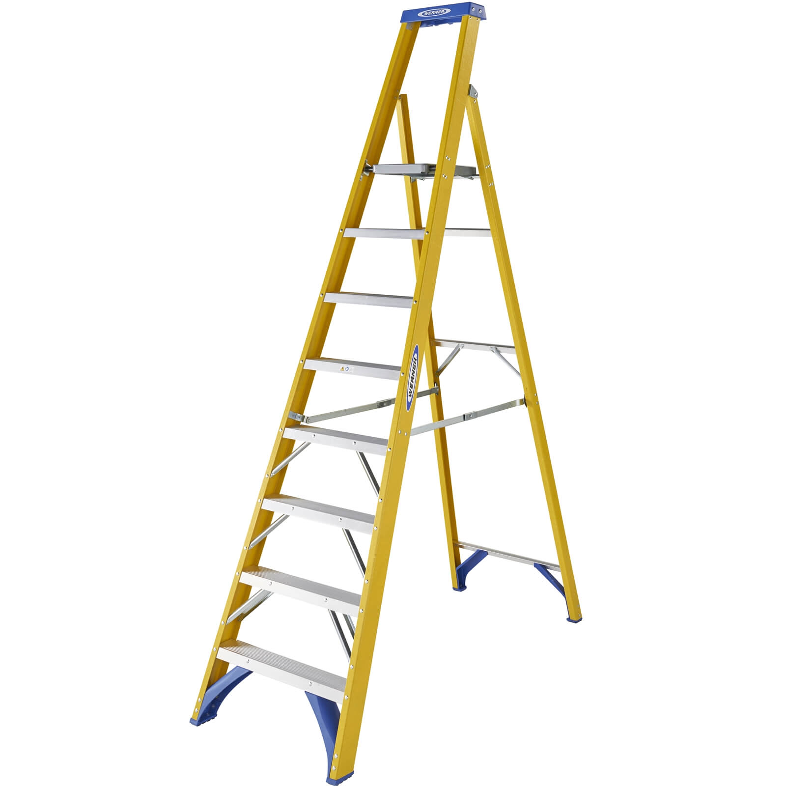 Werner Fibreglass Platform Step Ladder - 8 Tread Price Comparisons | Compare The Build