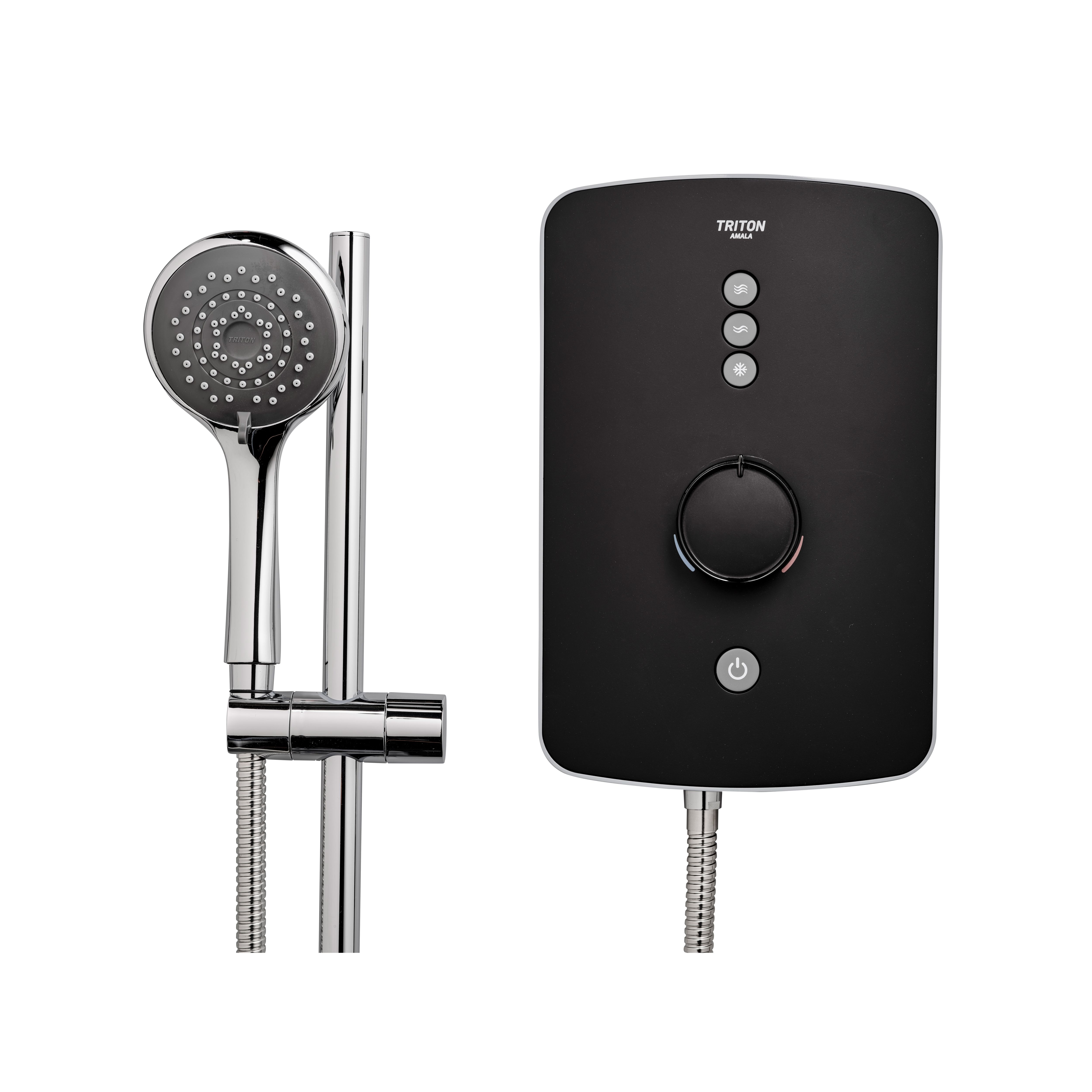 Triton Amala Black Electric Shower, 9.5Kw Price Comparisons | Compare The Build