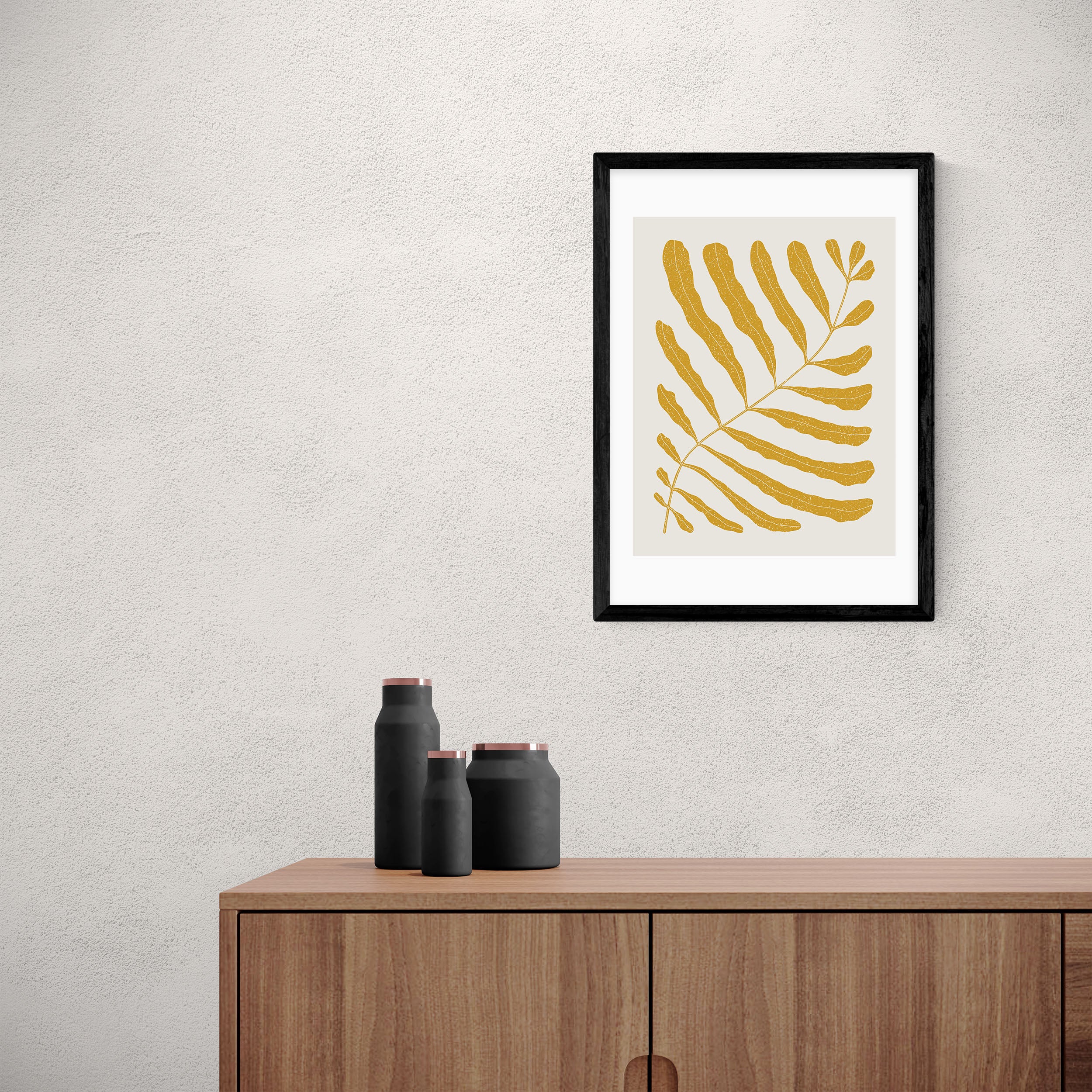 East End Prints Yellow Plant Print White/Yellow Price Comparisons | Compare The Build